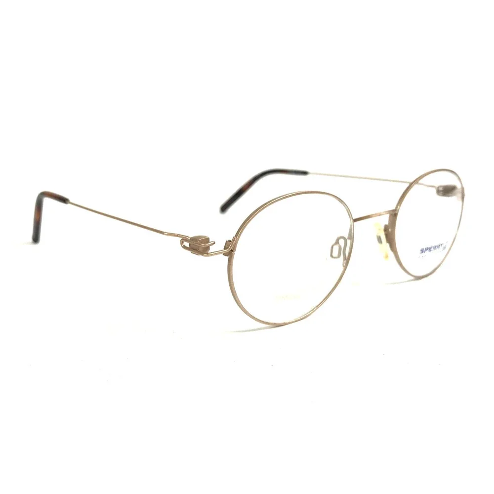 Sperry Eyeglasses Frames ZYLOWARE 056 TOP-SIDER Matte Gold Wire Rim 49-20-145